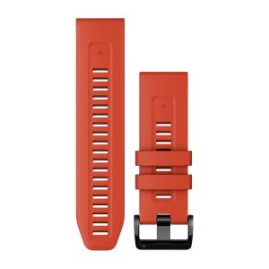 QuickFit® 26 Watch Bands Flame Red Silicone