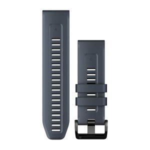 QuickFit® 26 Watch Bands Granite Blue Silicone
