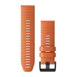 QuickFit® 26 Watch Bands Ember Orange Silicone
