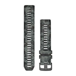 22 mm Watch Bands (Instinct 2) Graphite Camo