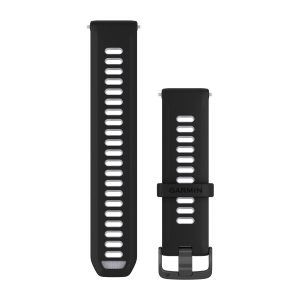 Forerunner® Watch Bands (22 mm) (Forerunner® 955) Black/Translucent Whitestone with Slate Hardware