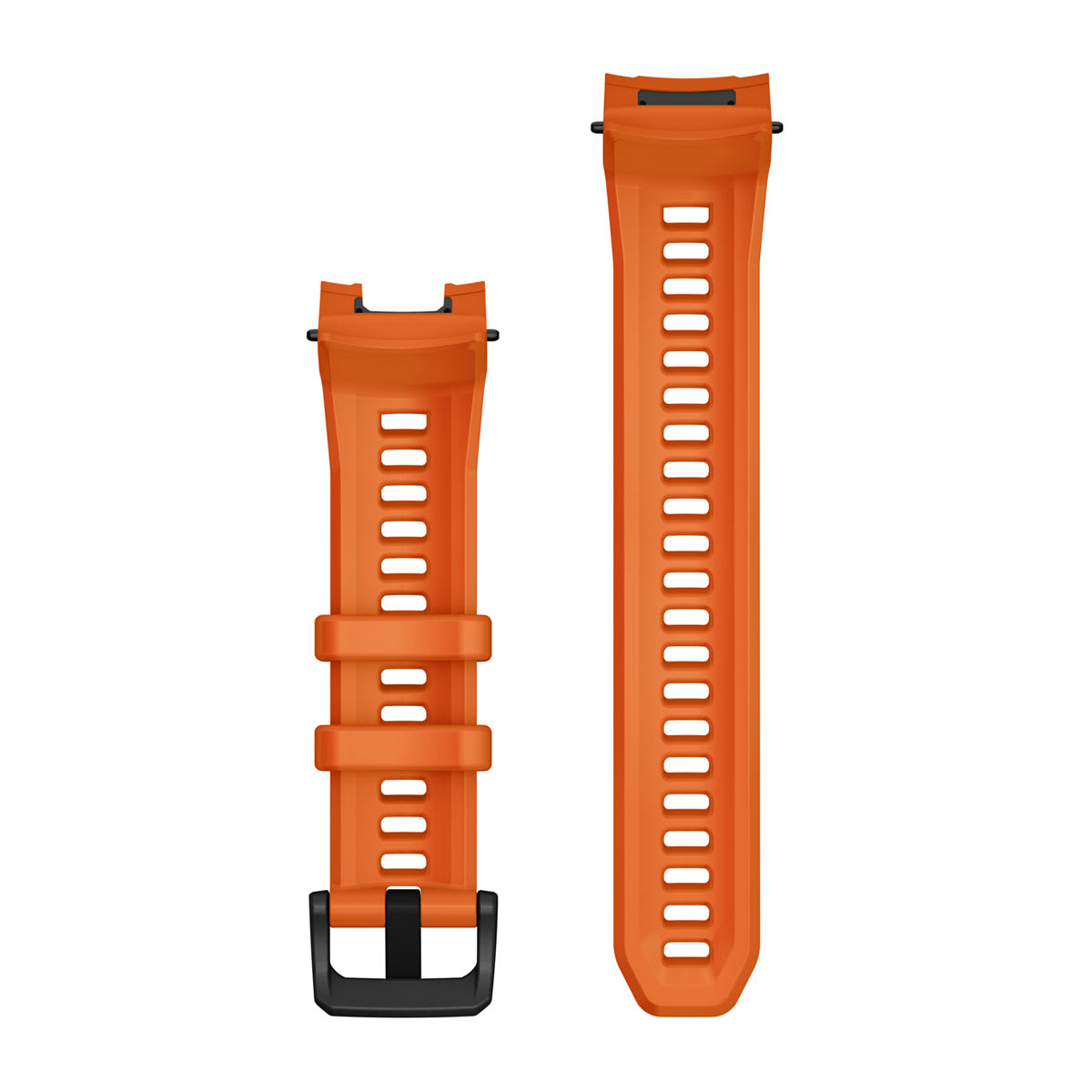 22 mm Watch Bands (Instinct® 3 - 45 mm/Instinct Crossover AMOLED) Ember Orange Silicone (Instinct® 3 - 45 mm/Instinct Crossover AMOLED) - Image 2