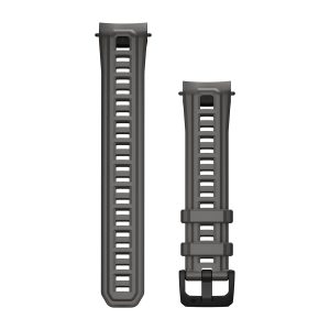 22 mm Watch Bands (Instinct® E – 45 mm) Charcoal Silicone