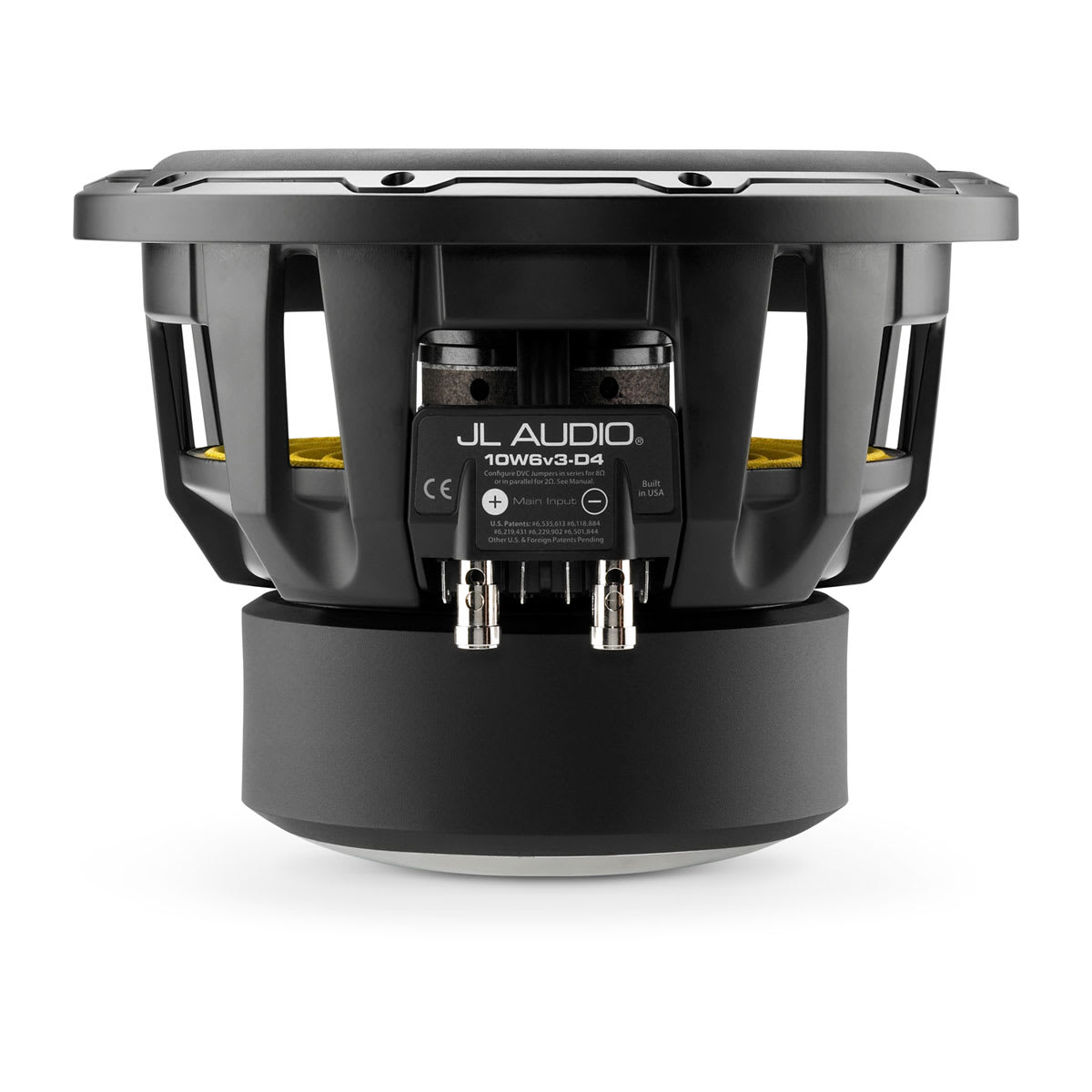 JL Audio® W6v3 Car Subwoofer 10" Dual 4 ohm (10W6v3-D4) - Image 4