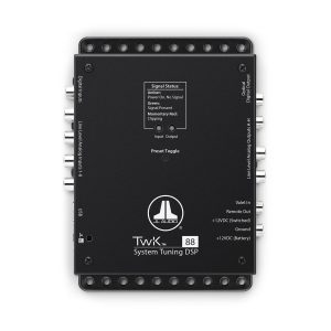JL Audio TwK® System-tuning DSP Processor with 8-input and 8-output Channels (TwK-88)