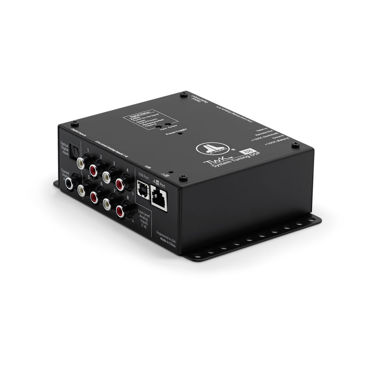 JL Audio TwK® System-tuning DSP Processor with 8-input and 8-output Channels (TwK-88) - Image 3