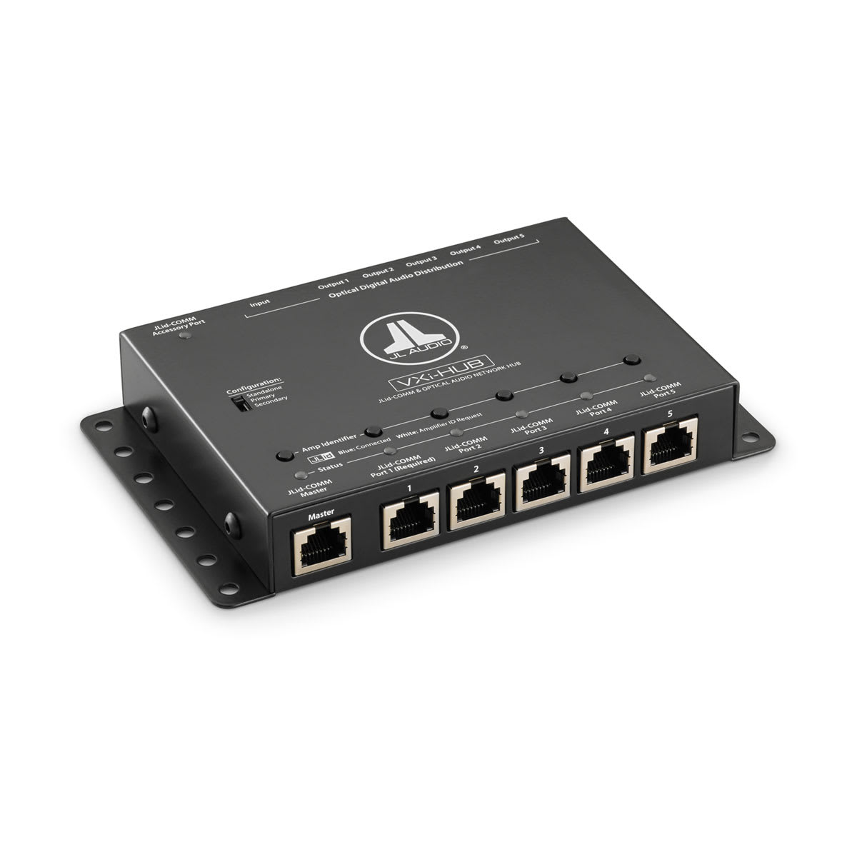 JL Audio JLid™ Communication and Optical Audio Network Hub for VXi Amplifiers (VXi-HUB) JL Audio JLid™ Communication and Optical Audio Network Hub for VXi Amplifiers (VXi-HUB) - Image 2