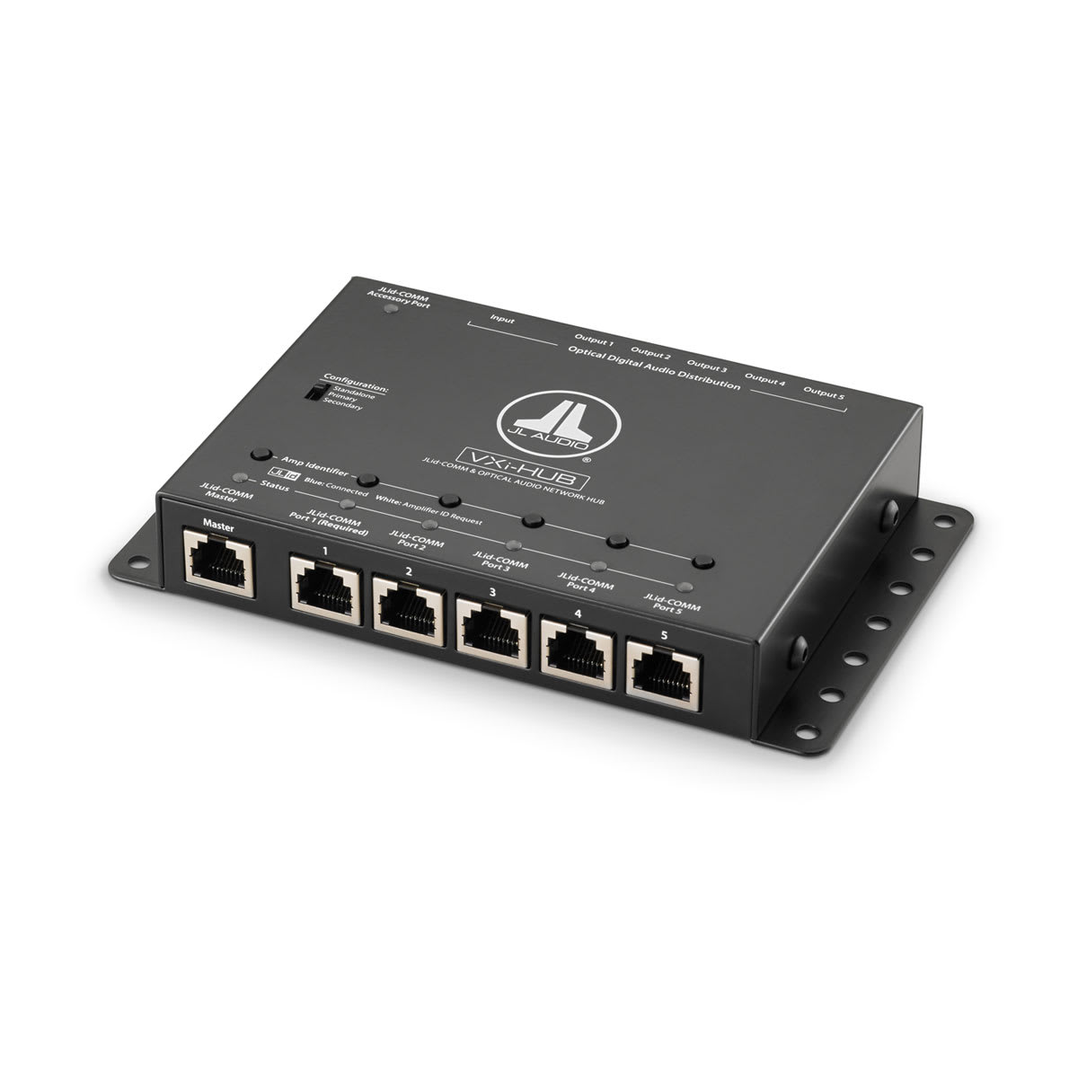 JL Audio JLid™ Communication and Optical Audio Network Hub for VXi Amplifiers (VXi-HUB) JL Audio JLid™ Communication and Optical Audio Network Hub for VXi Amplifiers (VXi-HUB) - Image 3
