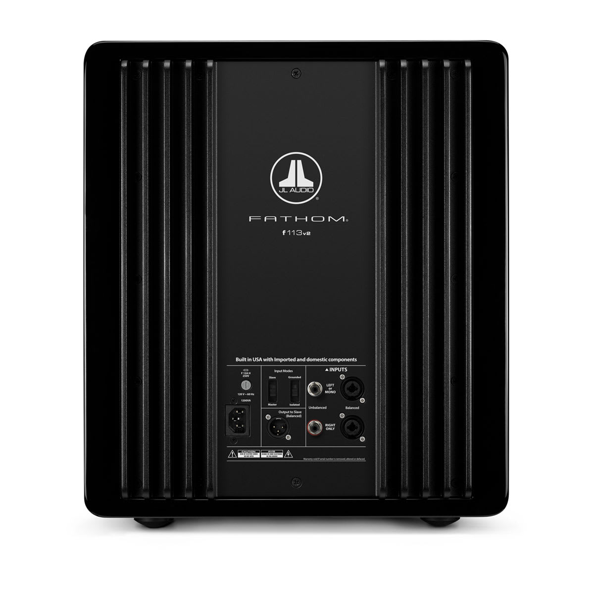 JL Audio Fathom™ v2 Powered Subwoofers 13.5" with Gloss Black Finish (f113v2-GLOSS) - Image 4
