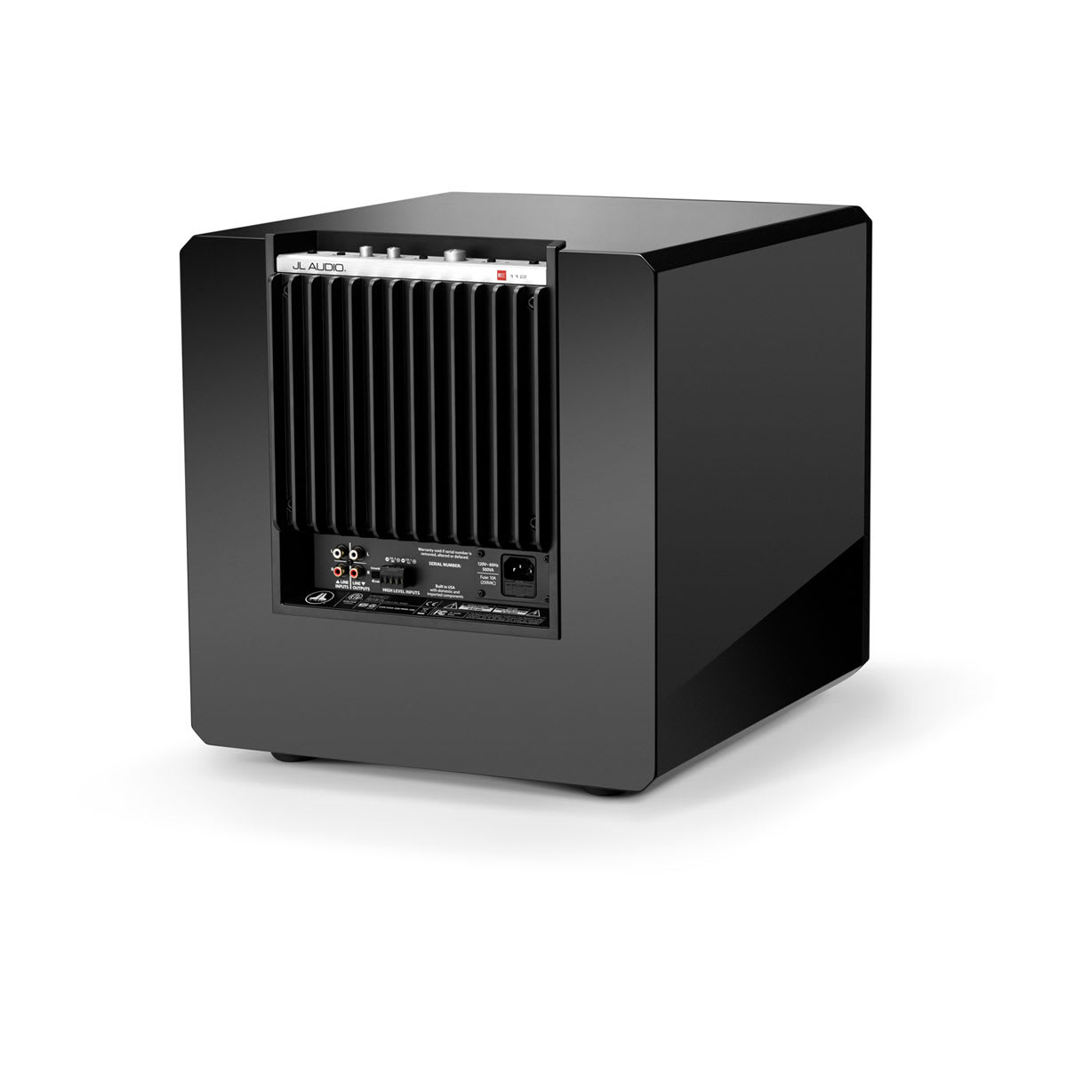 JL Audio E-Sub™ Powered Subwoofer 12" with Black Gloss Finish (e112-GLOSS) - Image 5