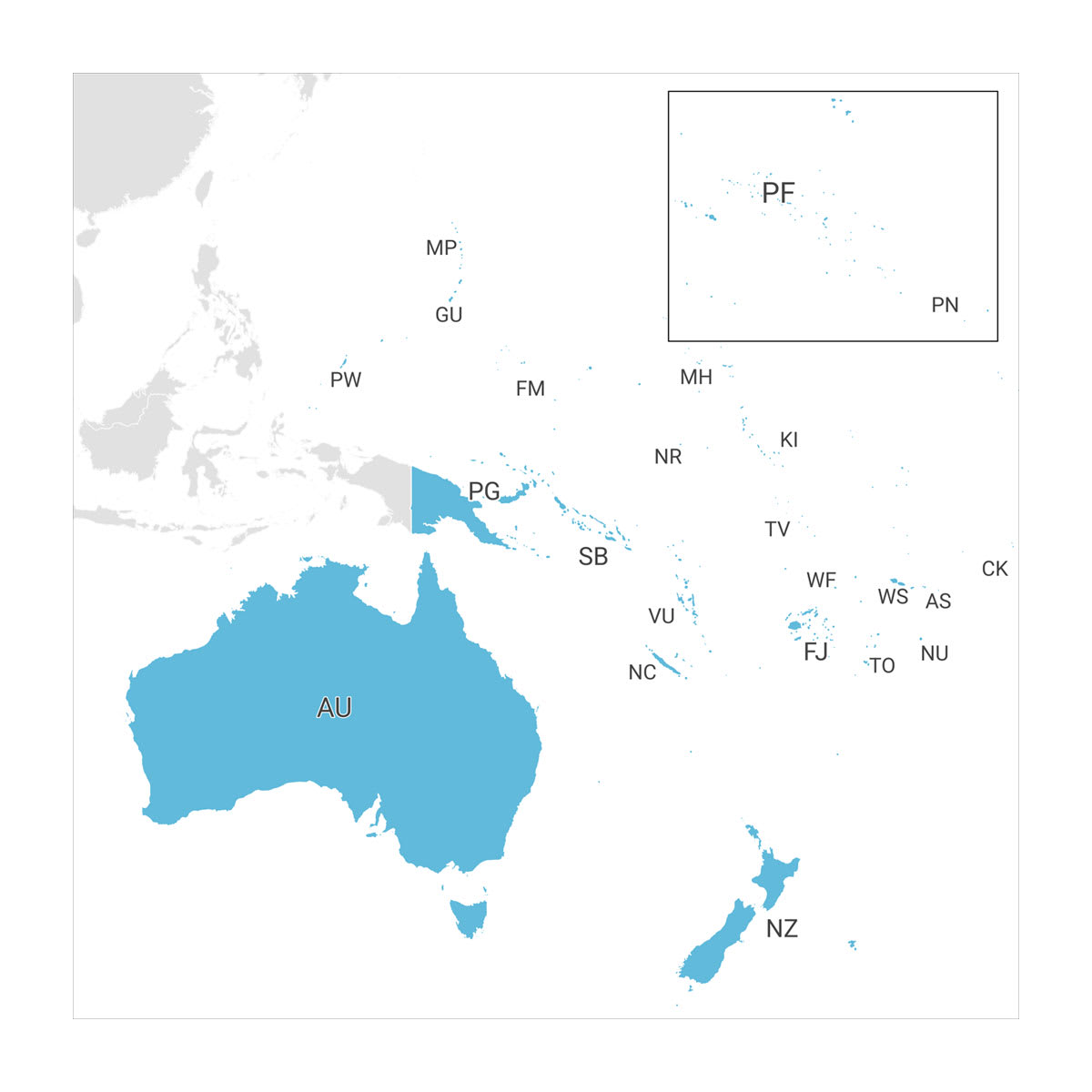 TopoActive Maps Australia and Oceania | Download - Image 2