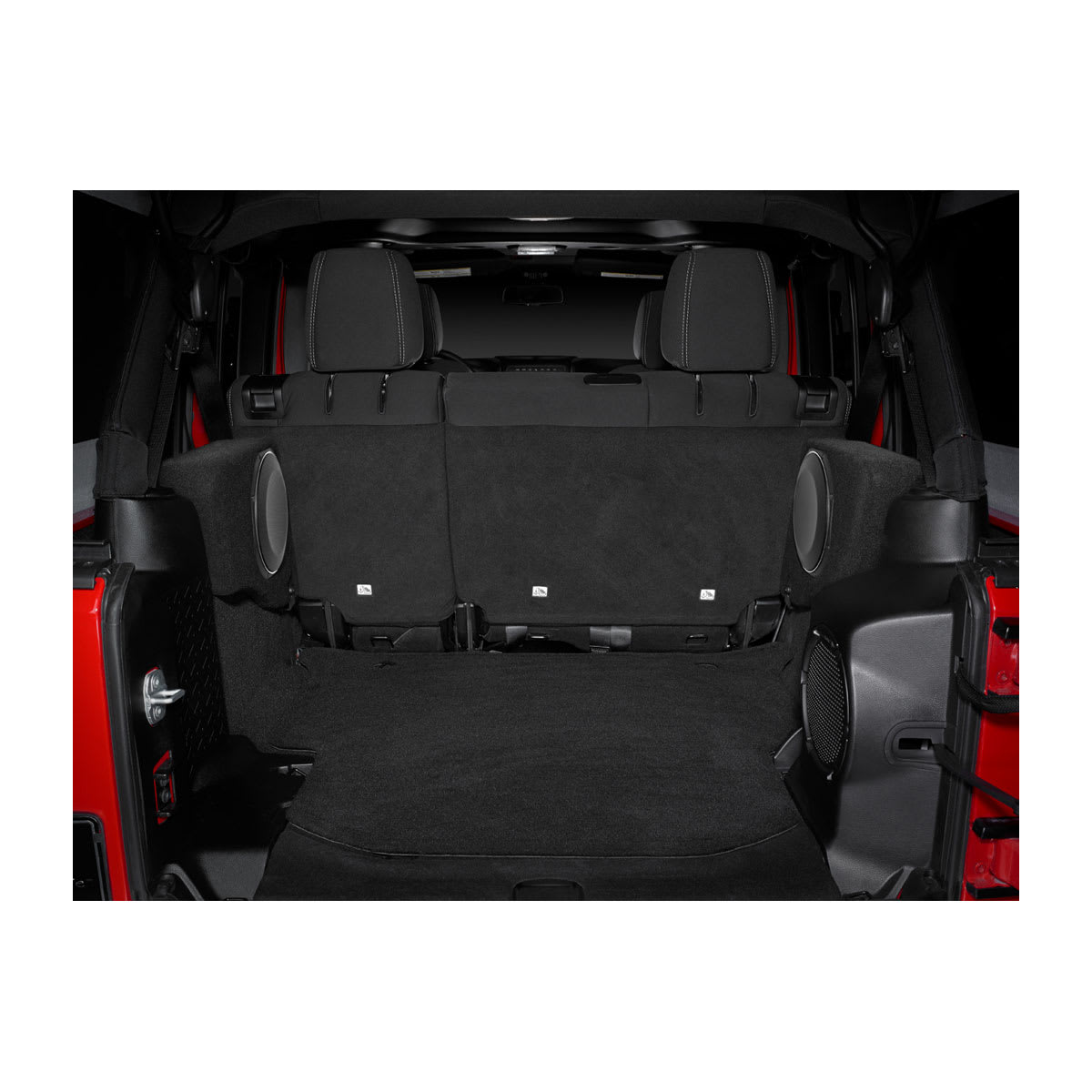 JL Audio Stealthbox® Enclosed Subwoofer for Jeep Wrangler Unlimited Driver Side 2 ohm (SB-J-WRUD/10TW1-2) - Image 2
