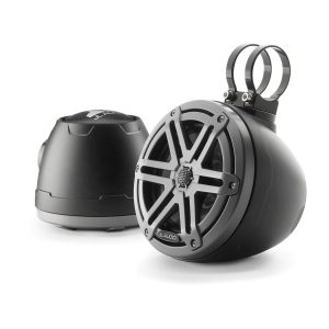 JL Audio® VeX™ Enclosed System M3 6.5" with Gray Sport Grille (M3-650VEX-Mb-S-Gm)