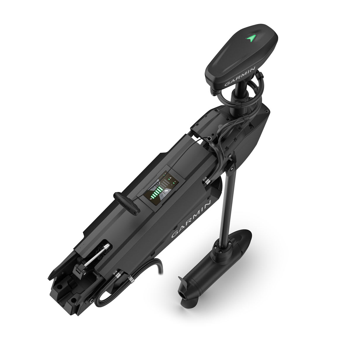 Force® Pro Trolling Motor Black 50" Trolling Motor with Built-In GT56UHD-TR Transducer - Image 4