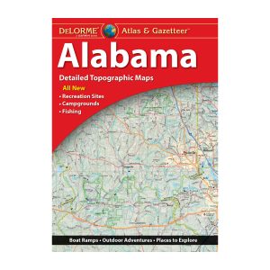 DeLorme® Atlas & Gazetteer Paper Maps Alabama