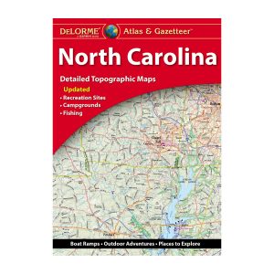 DeLorme® Atlas & Gazetteer Paper Maps North Carolina
