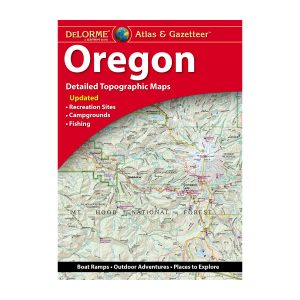 DeLorme® Atlas & Gazetteer Paper Maps Oregon