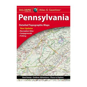 DeLorme® Atlas & Gazetteer Paper Maps Pennsylvania