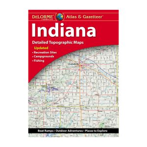 DeLorme® Atlas & Gazetteer Paper Maps Indiana