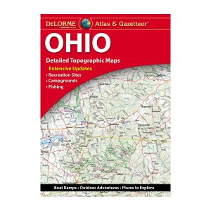 DeLorme® Atlas & Gazetteer Paper Maps Ohio