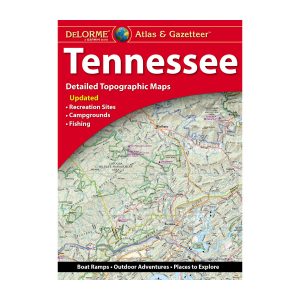 DeLorme® Atlas & Gazetteer Paper Maps Tennessee