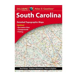 DeLorme® Atlas & Gazetteer Paper Maps South Carolina