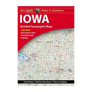 DeLorme® Atlas & Gazetteer Paper Maps Iowa