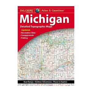 DeLorme® Atlas & Gazetteer Paper Maps Michigan