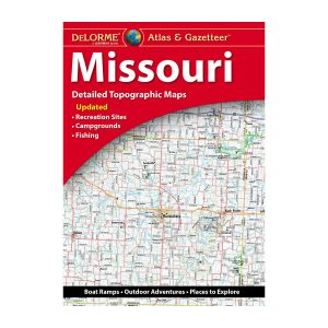 DeLorme® Atlas & Gazetteer Paper Maps Missouri