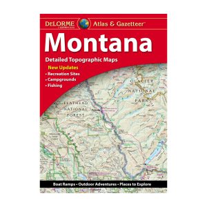 DeLorme® Atlas & Gazetteer Paper Maps Montana