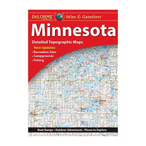 DeLorme® Atlas & Gazetteer Paper Maps Minnesota
