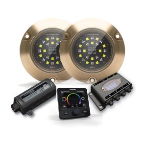 Lumishore® SMX154 Set 2 Lights, Hub, EOS-LUX Command Center with Display