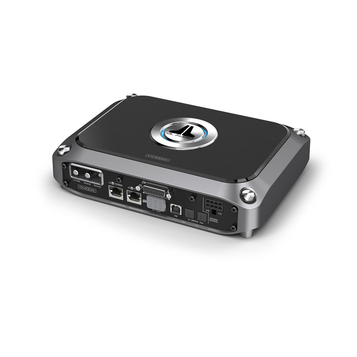 JL Audio® VXi Car Full-range Amplifier 4 Channel Amplifier with Integrated DSP (400 W) (VX400/4i) - Image 3