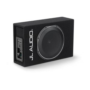JL Audio PowerWedge+™ TW1 Amplified Enclosed Car Subwoofer Single 12" TW1 Subwoofer and Built-In Amplifier (ACS112LG-TW1)