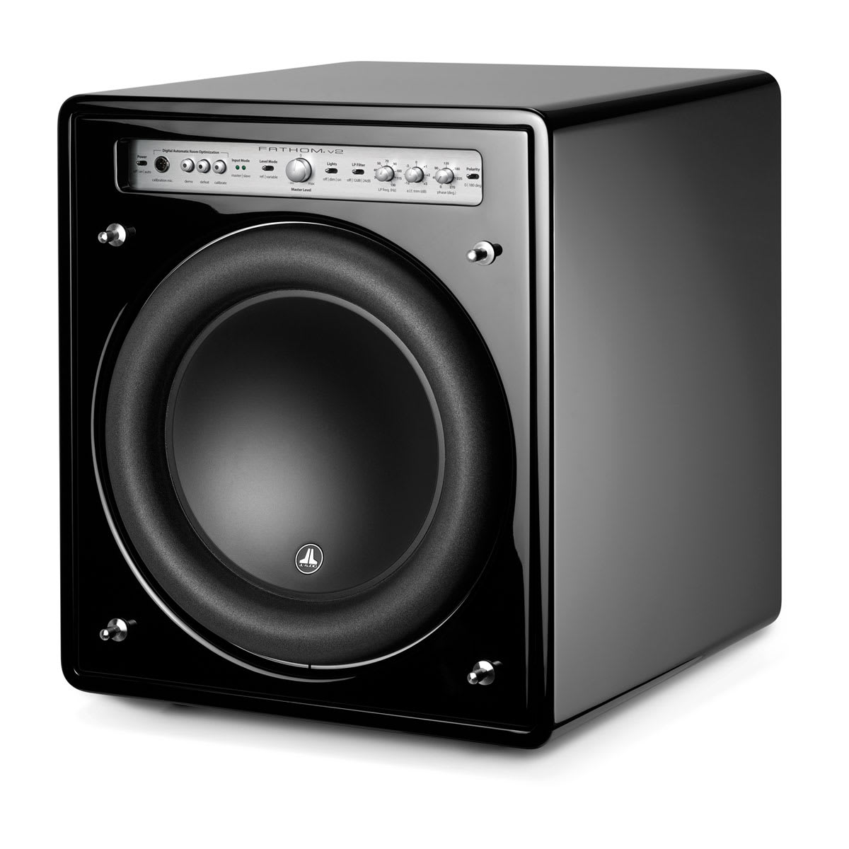 JL Audio Fathom™ v2 Powered Subwoofers 12" with Gloss Black Finish (f112v2-GLOSS) - Image 3