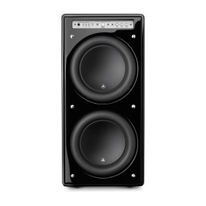 JL Audio Fathom™ v2 Powered Subwoofers Dual 12" with Gloss Black Finish (f212v2-GLOSS)