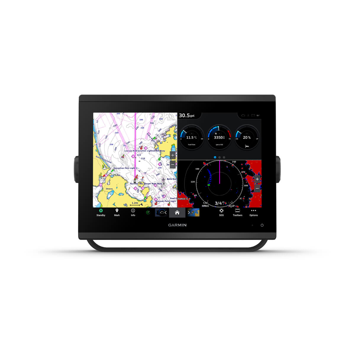 GPSMAP® 1223 Non-sonar with Worldwide Basemap - Image 5