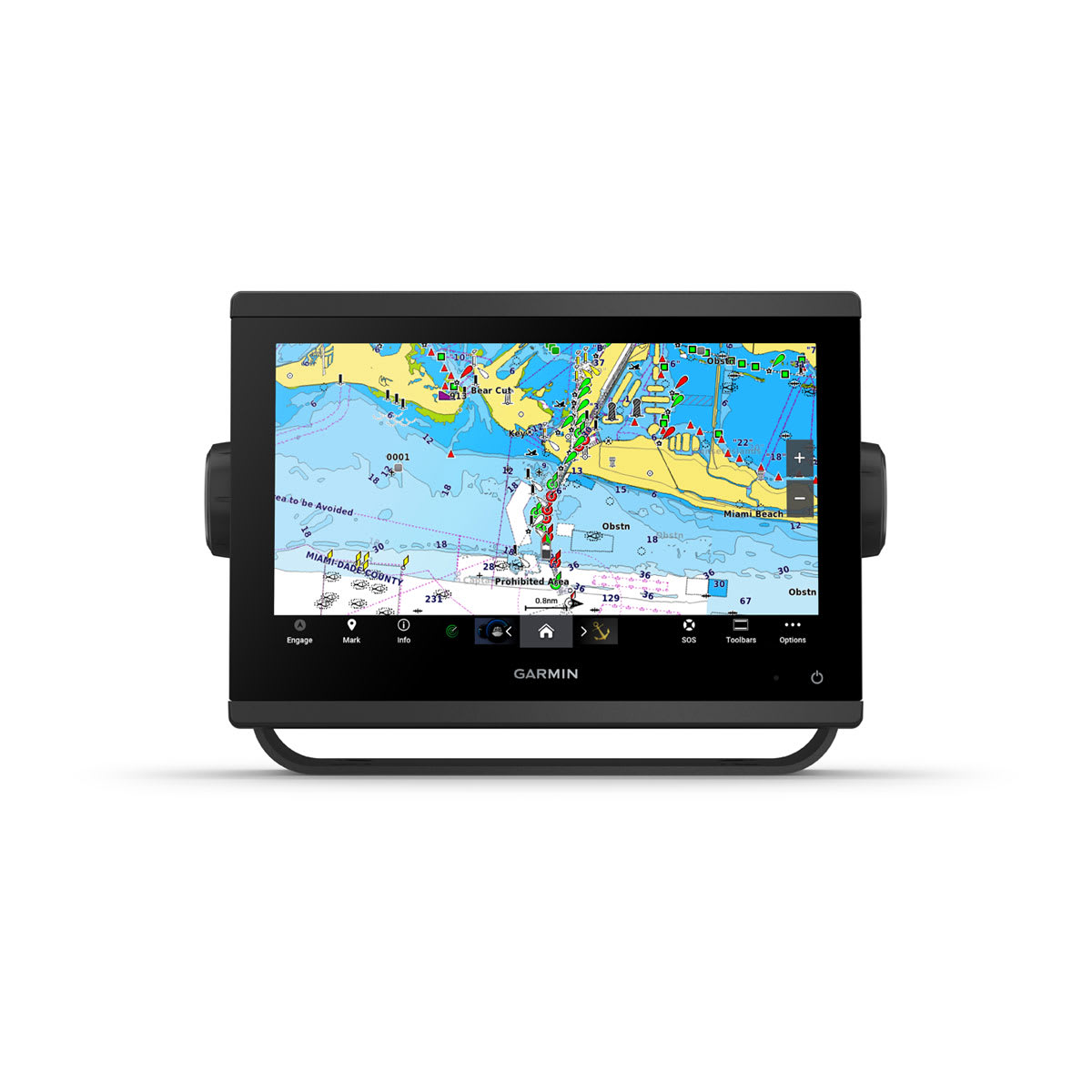 GPSMAP® 923xsv SideVü, ClearVü and Traditional CHIRP Sonar with Worldwide Basemap - Image 6