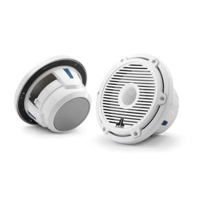 JL Audio® M6 Marine Speakers 7.7" with Classic White Grille (M6-770X-C-3Gw)