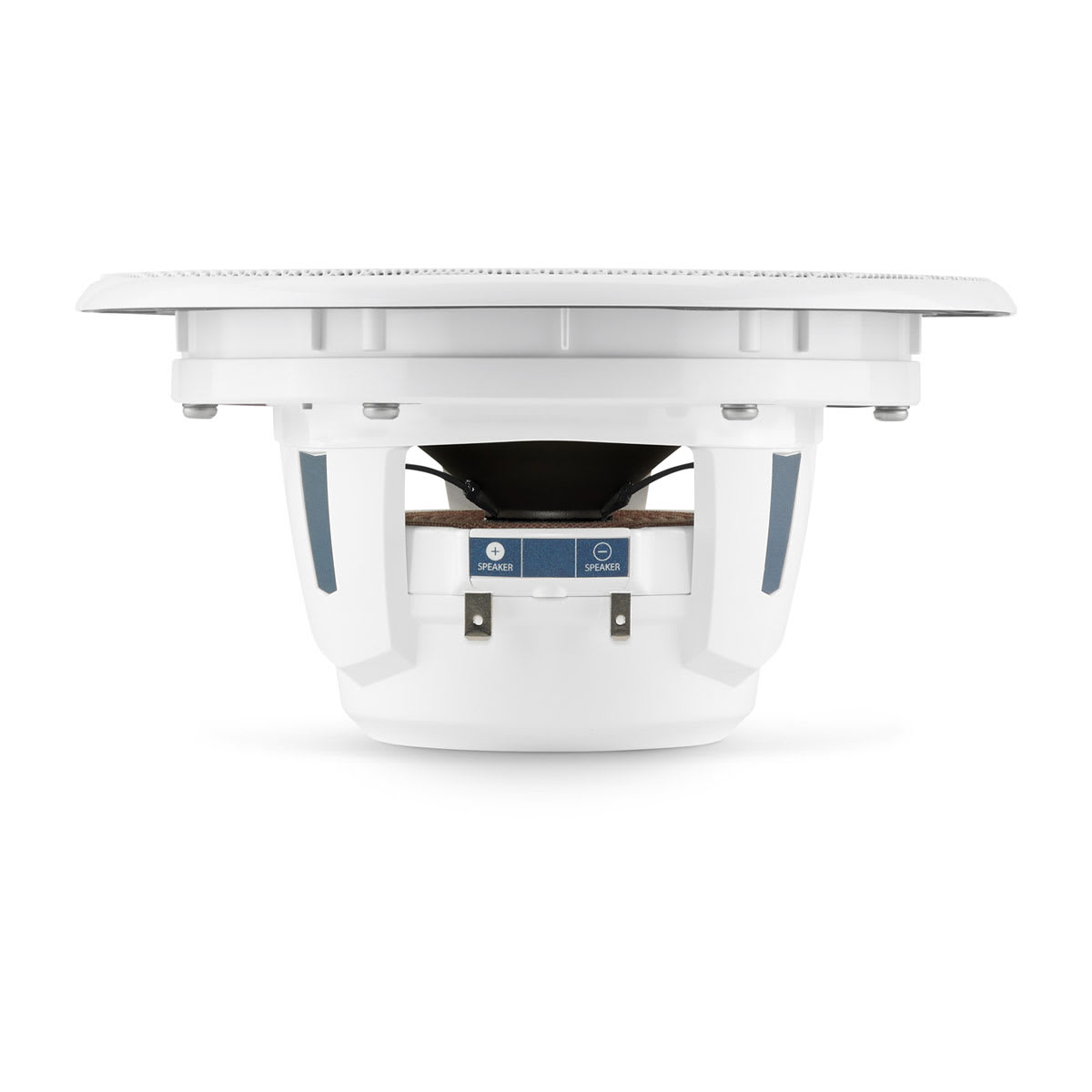 JL Audio® M6 Marine Speakers 6.5" with White Luxe Grille (Single) (M6-650X-L-GwSw-Single) - Image 3