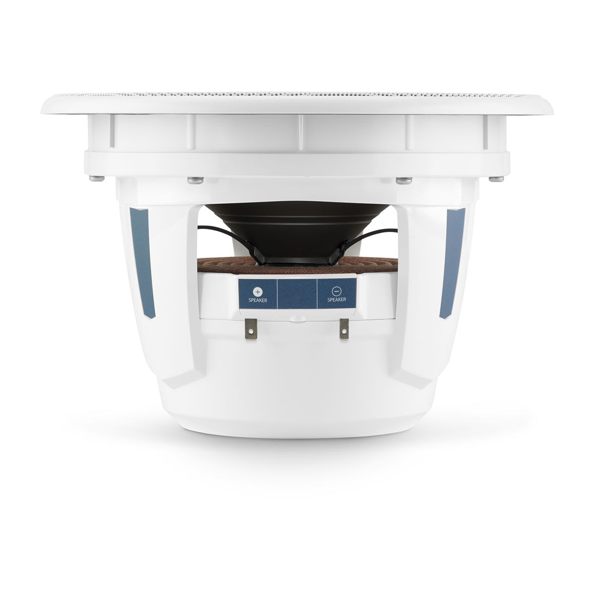 JL Audio® M6 Marine Speakers 8.8" with White Luxe Grille (Single) (M6-880X-L-GwSw-Single) - Image 3