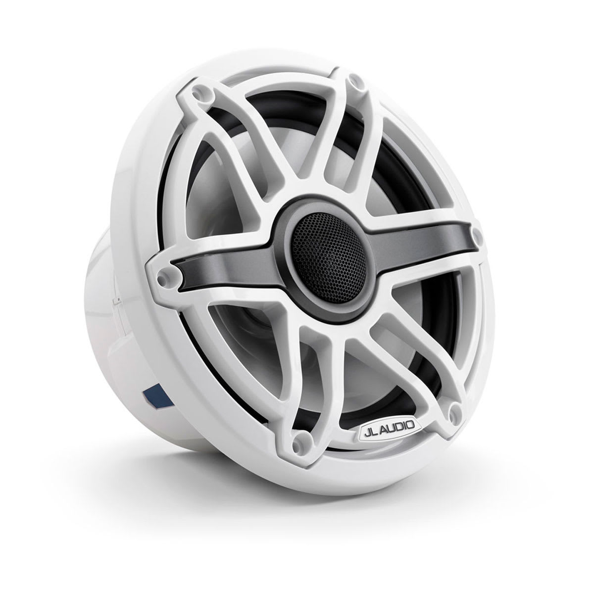 JL Audio® M6 Marine Speakers 7.7" with White Sport Grille (M6-770X-S-GwGw) - Image 3