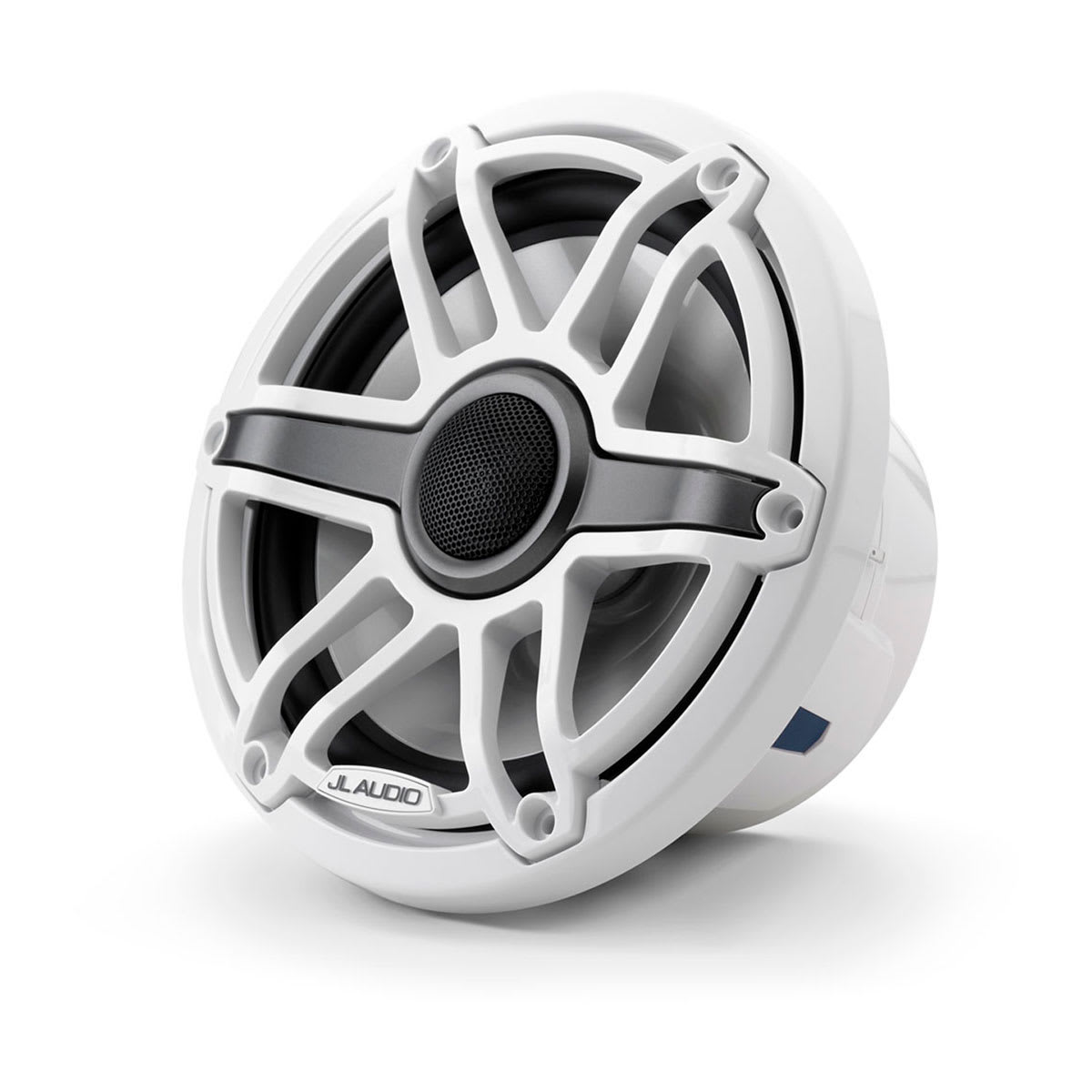 JL Audio® M6 Marine Speakers 7.7" with White Sport Grille (M6-770X-S-GwGw) - Image 4