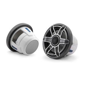JL Audio® M6 Marine Speakers 8.8" with Titanium Sport Grille (M6-880X-S-GmTi)