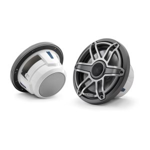 JL Audio® M6 Marine Speakers 7.7" with Titanium Sport Grille (M6-770X-S-GmTi)