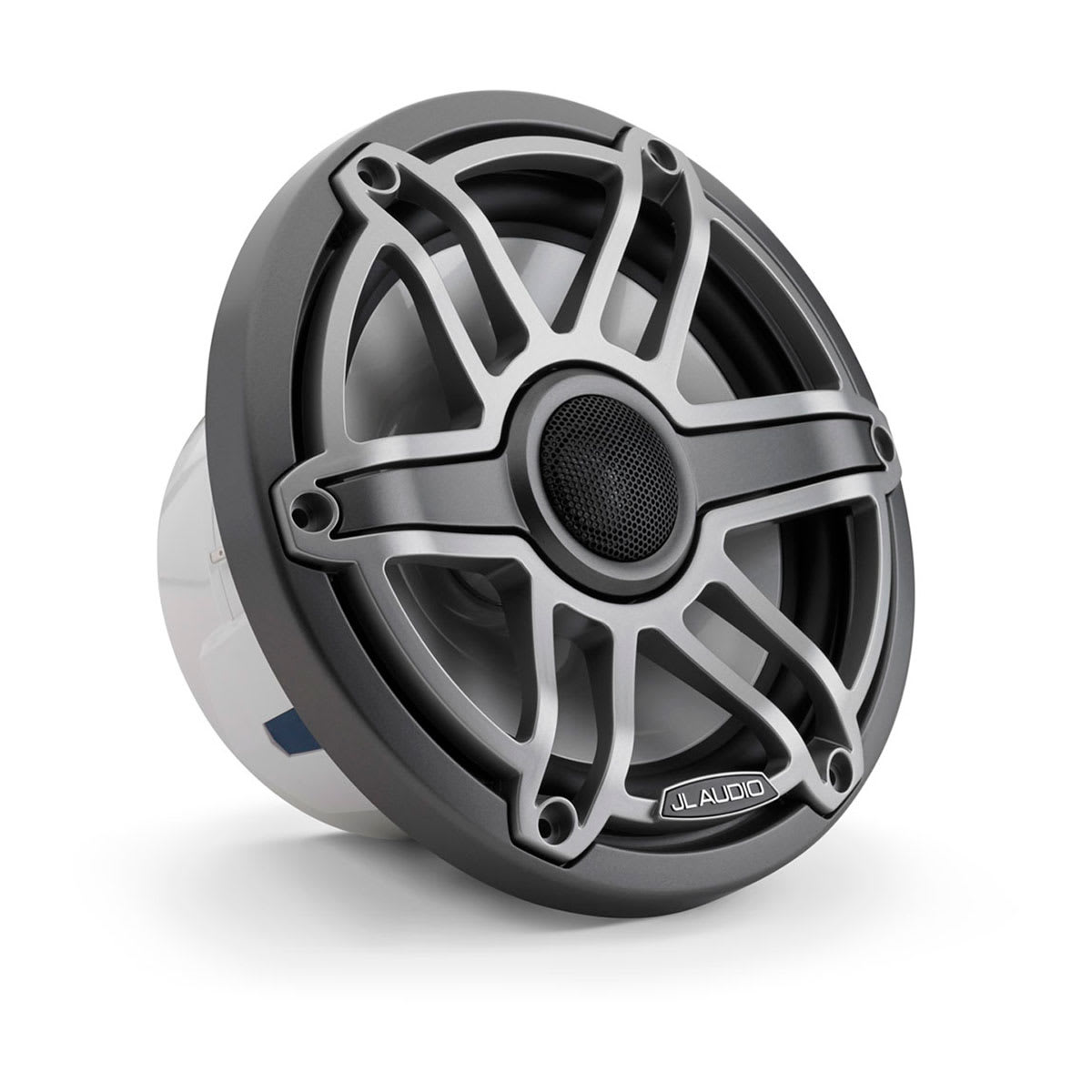 JL Audio® M6 Marine Speakers 7.7" with Titanium Sport Grille (M6-770X-S-GmTi) - Image 3