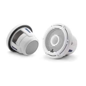 JL Audio® M6 Marine Speakers 8.8" with Classic White Grille (M6-880X-C-3Gw)