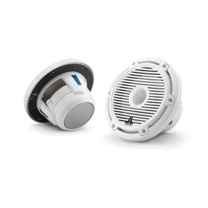 JL Audio® M6 Marine Speakers 6.5" with White Classic Grille (M6-650X-C-3Gw)