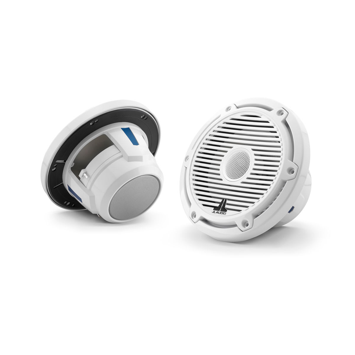 JL Audio® M6 Marine Speakers 6.5" with White Classic Grille (M6-650X-C-3Gw)