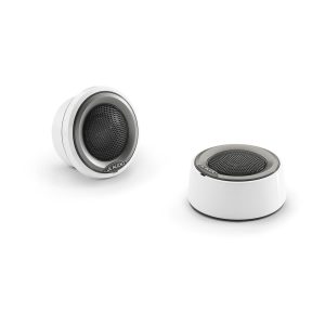JL Audio® M6 Marine Component Tweeter 1" with White Mounting Cups and Gray Trim Ring (M6-100CT-C/S-GwGm)